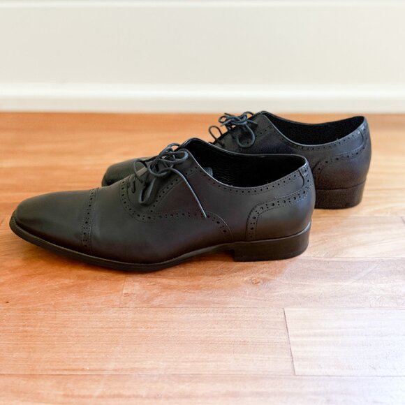 ALIPASINM - Men - Dress Shoes Oxford - Black Leather - 11.5 - Picture 5 of 10